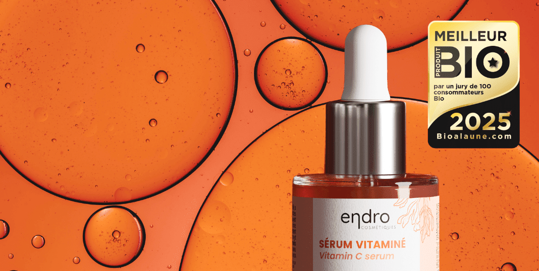 Adieu le teint terne, ce sérum ‘bonne mine’ à la vitamine C vient d’être élu ‘Meilleur Produit Bio 2025’ - Endro Cosmetiques