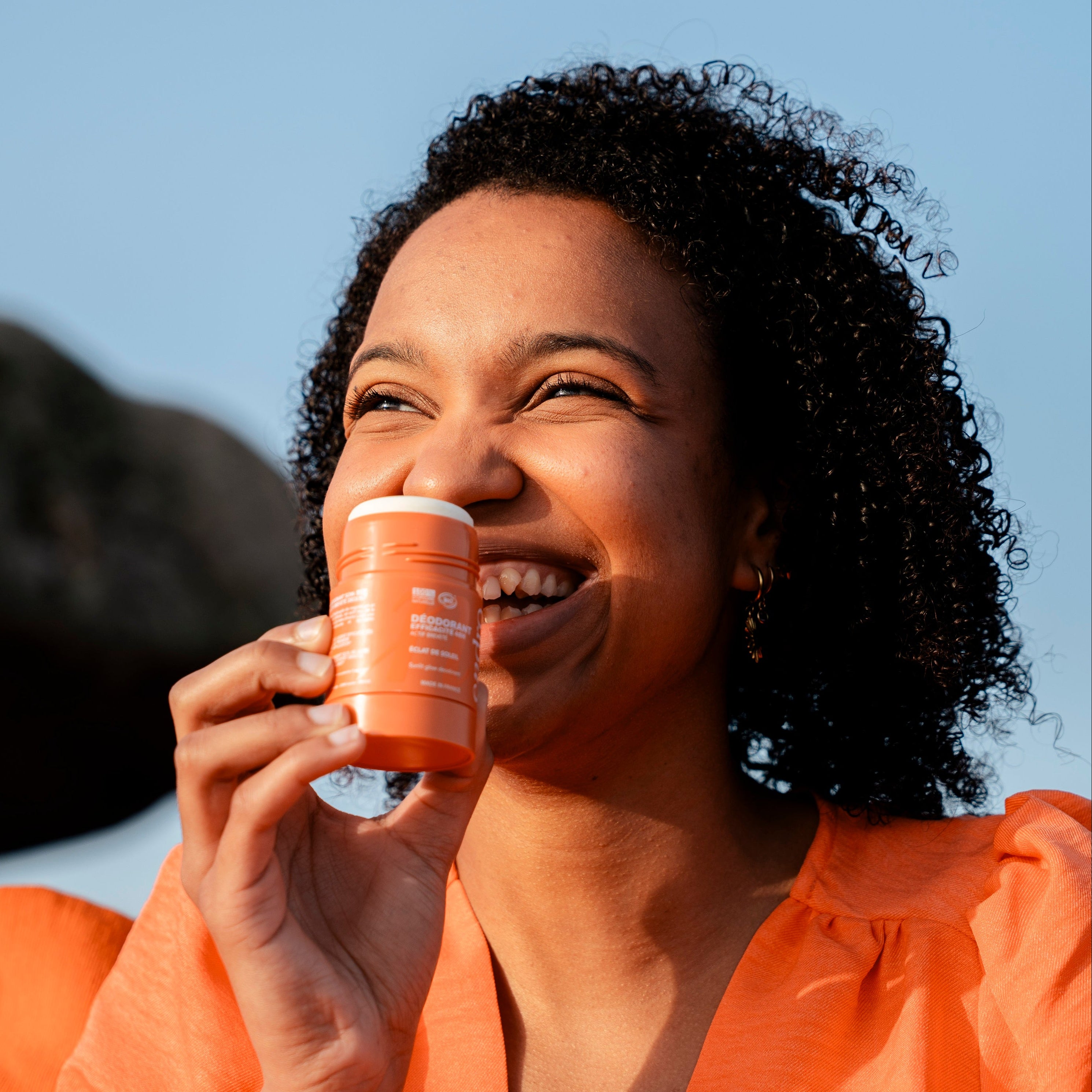 Déodorant stick 48H rechargeable - Parfum Éclat de Soleil