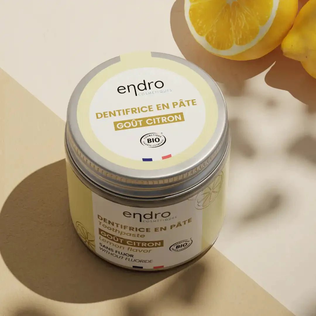 Dentifrice Citron en pâte - Endro Cosmetiques