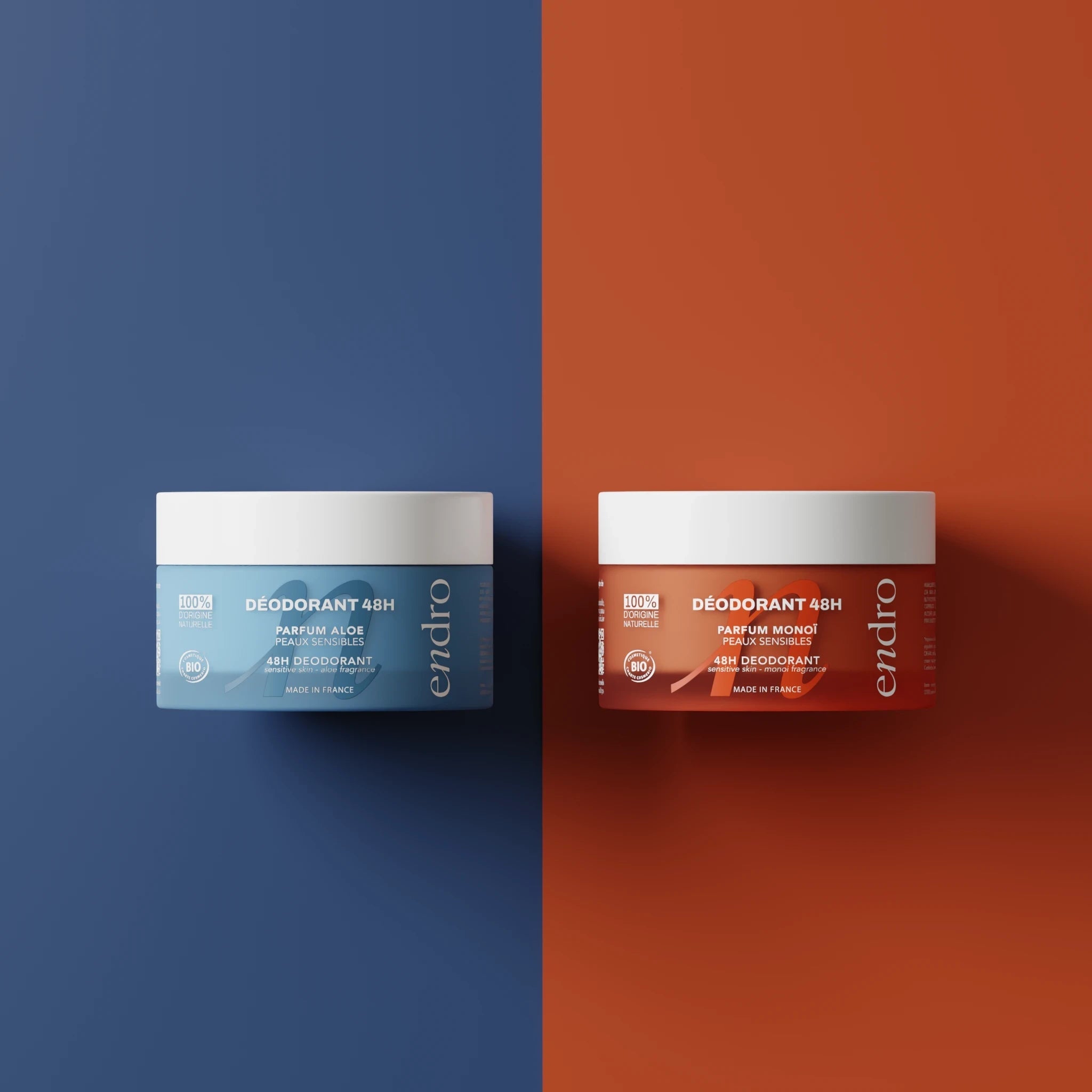 Duo de Déodorants Peaux Sensibles - Endro Cosmetiques