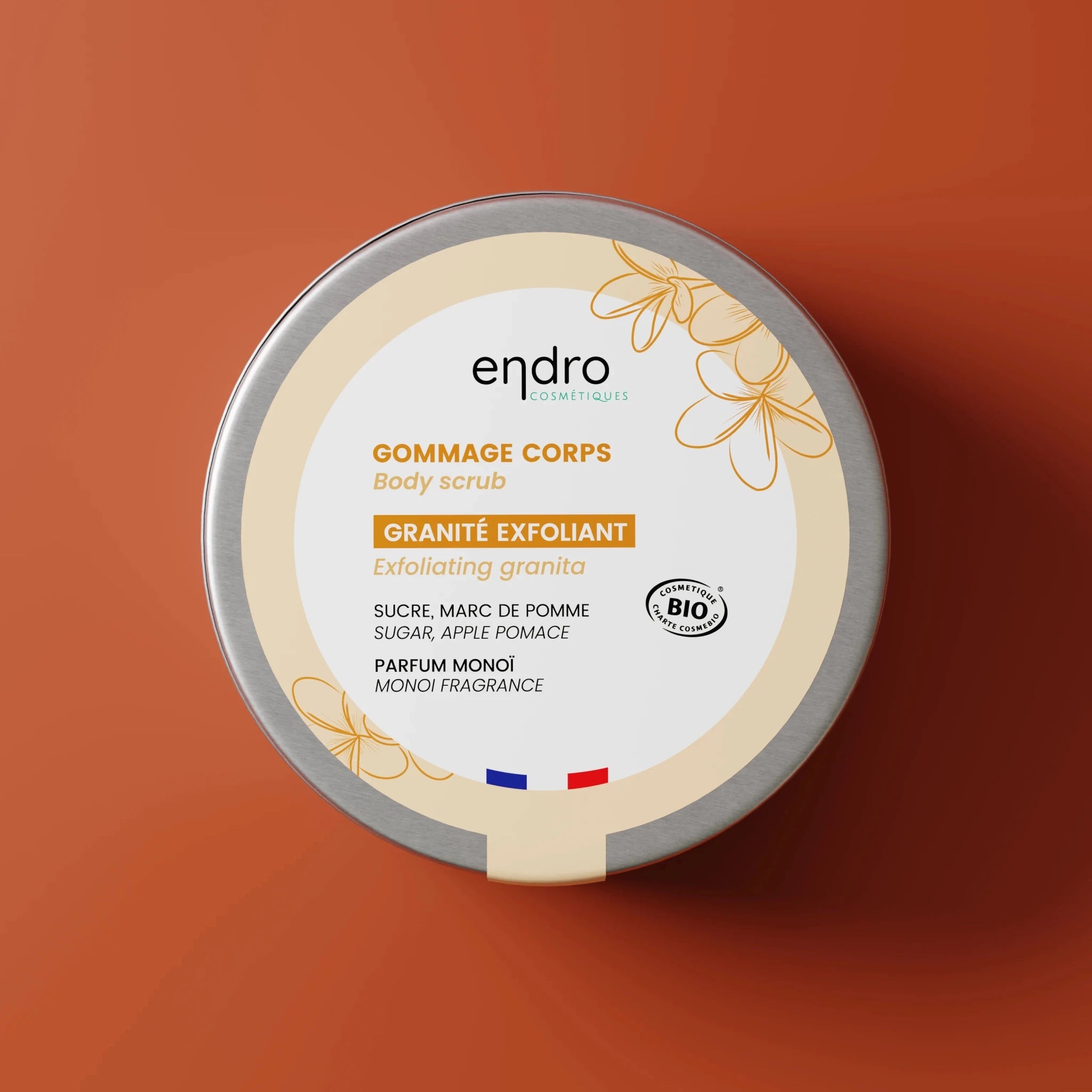 Gommage corps - Escale ensoleillée - Endro Cosmetiques