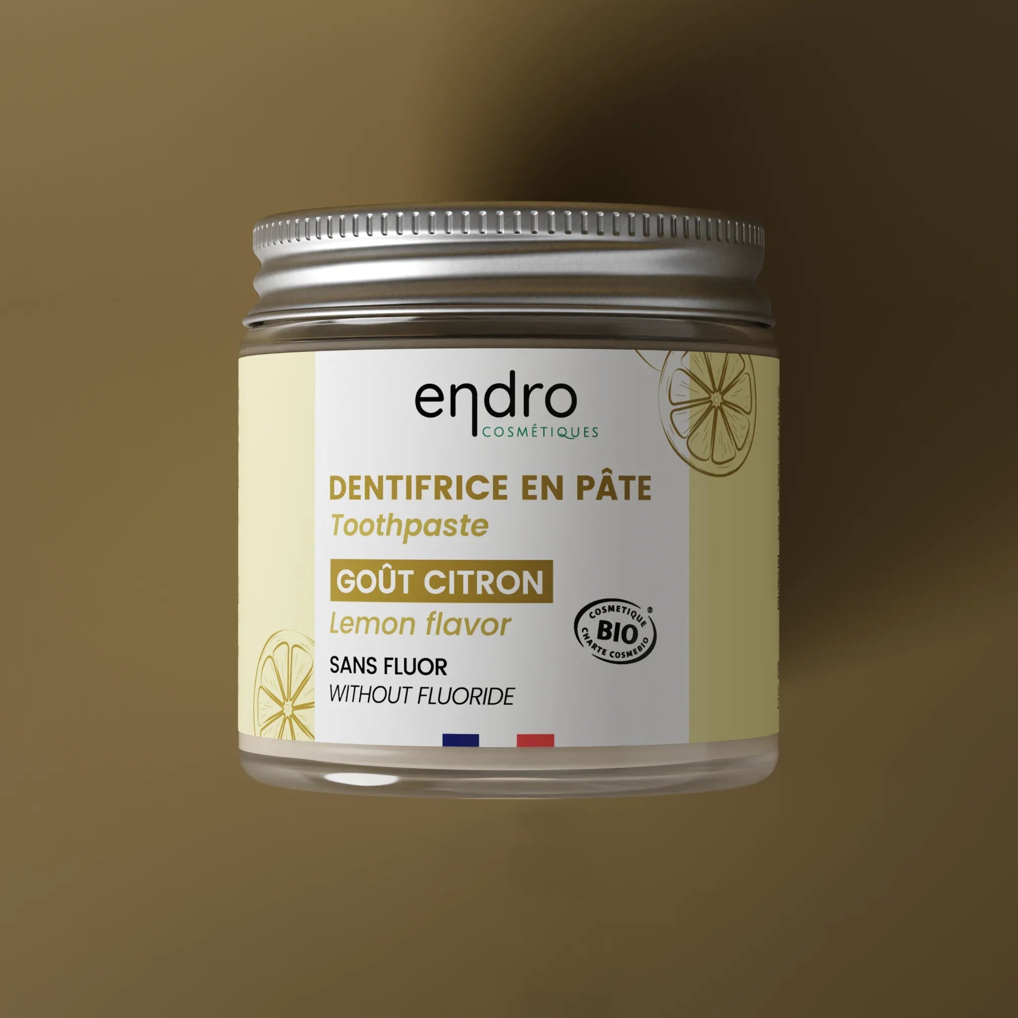Dentifrice Citron en pâte - Endro Cosmetiques