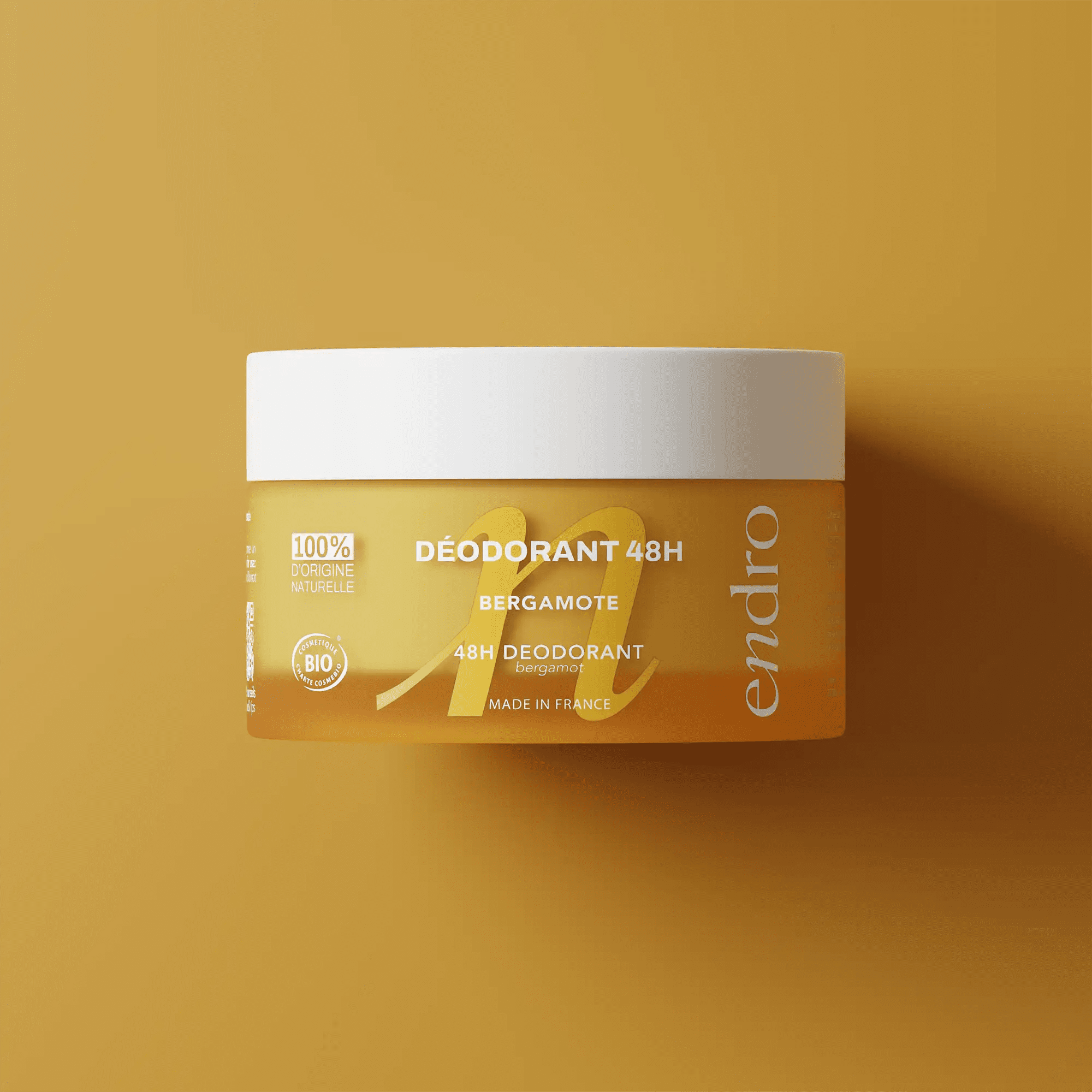 Déodorant Baume 48H - Bergamote - Endro Cosmetiques