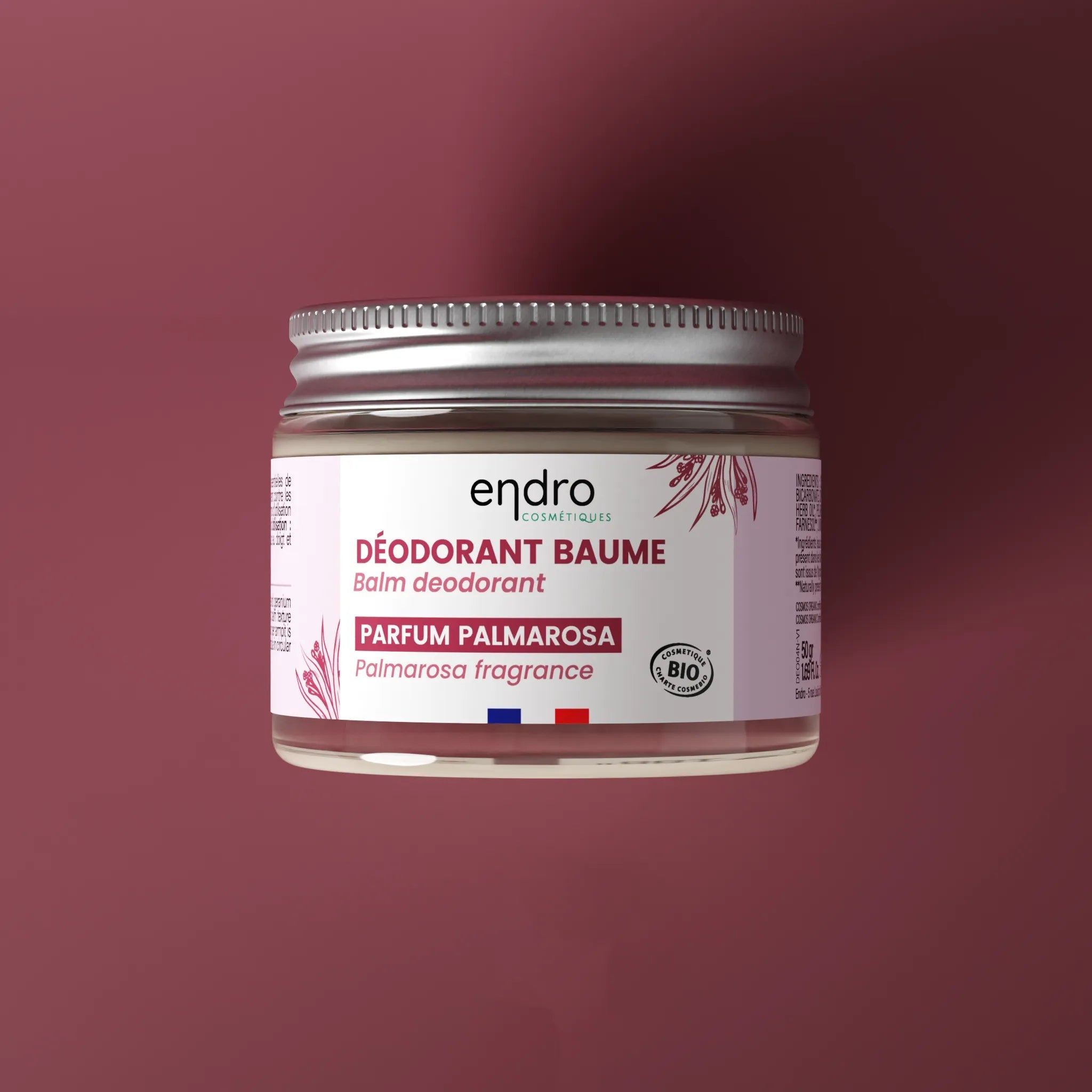 Déodorant Solide - Palmarosa - Endro Cosmetiques