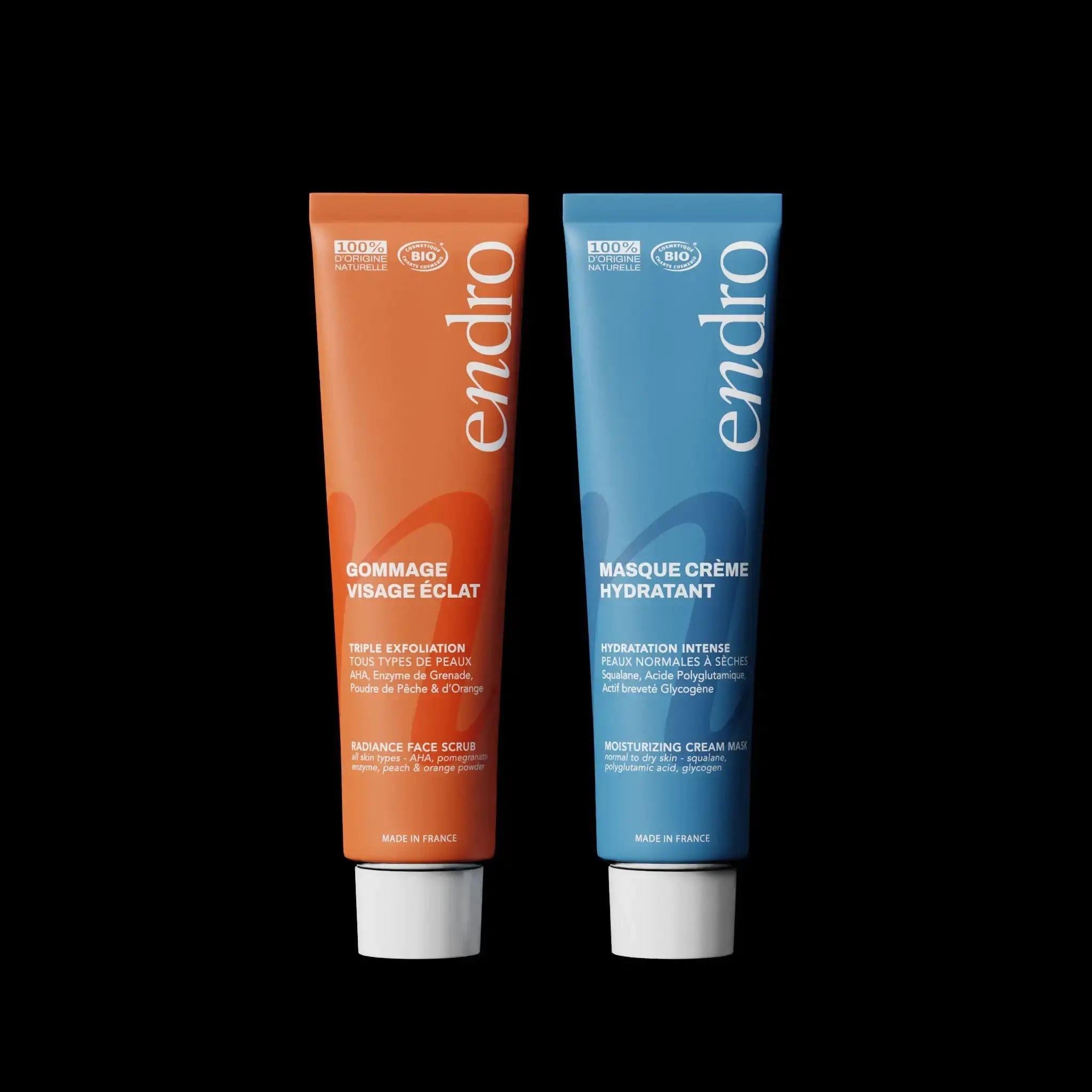 Duo visage éclat & confort - Endro Cosmetiques