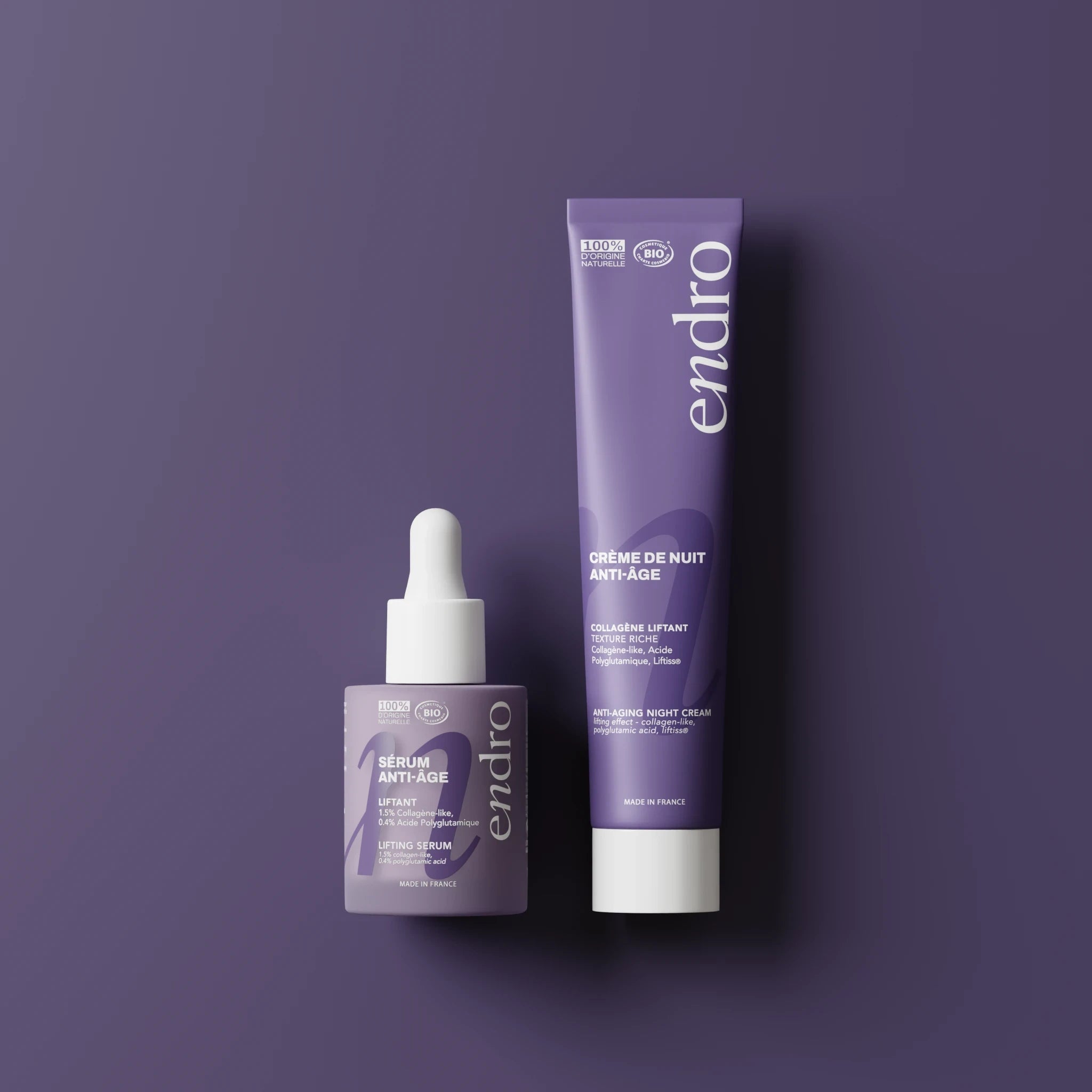 Duo Visage Routine Anti - Âge Liftant - Endro Cosmetiques