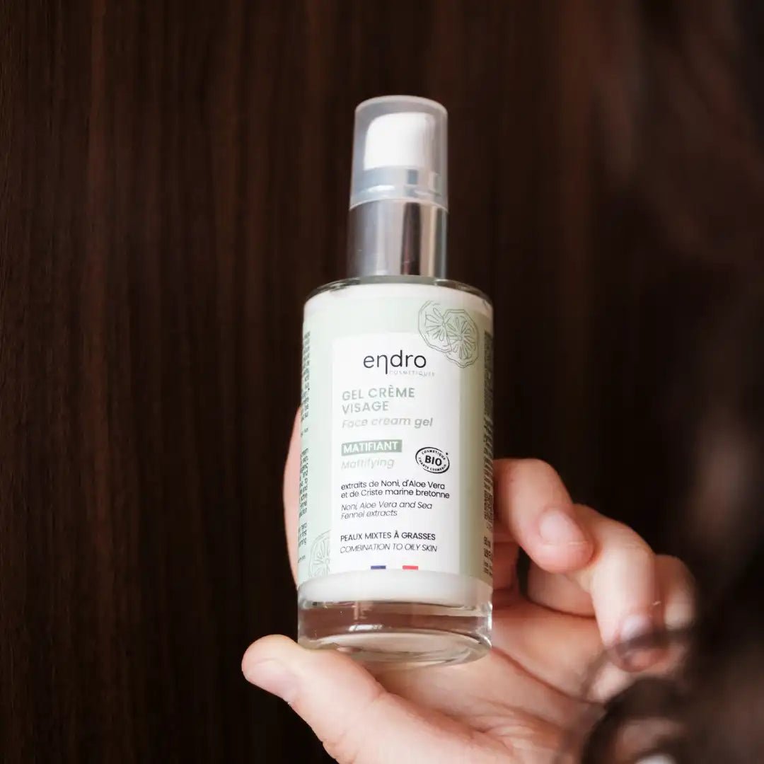 Gel - crème visage matifiant - Endro Cosmetiques