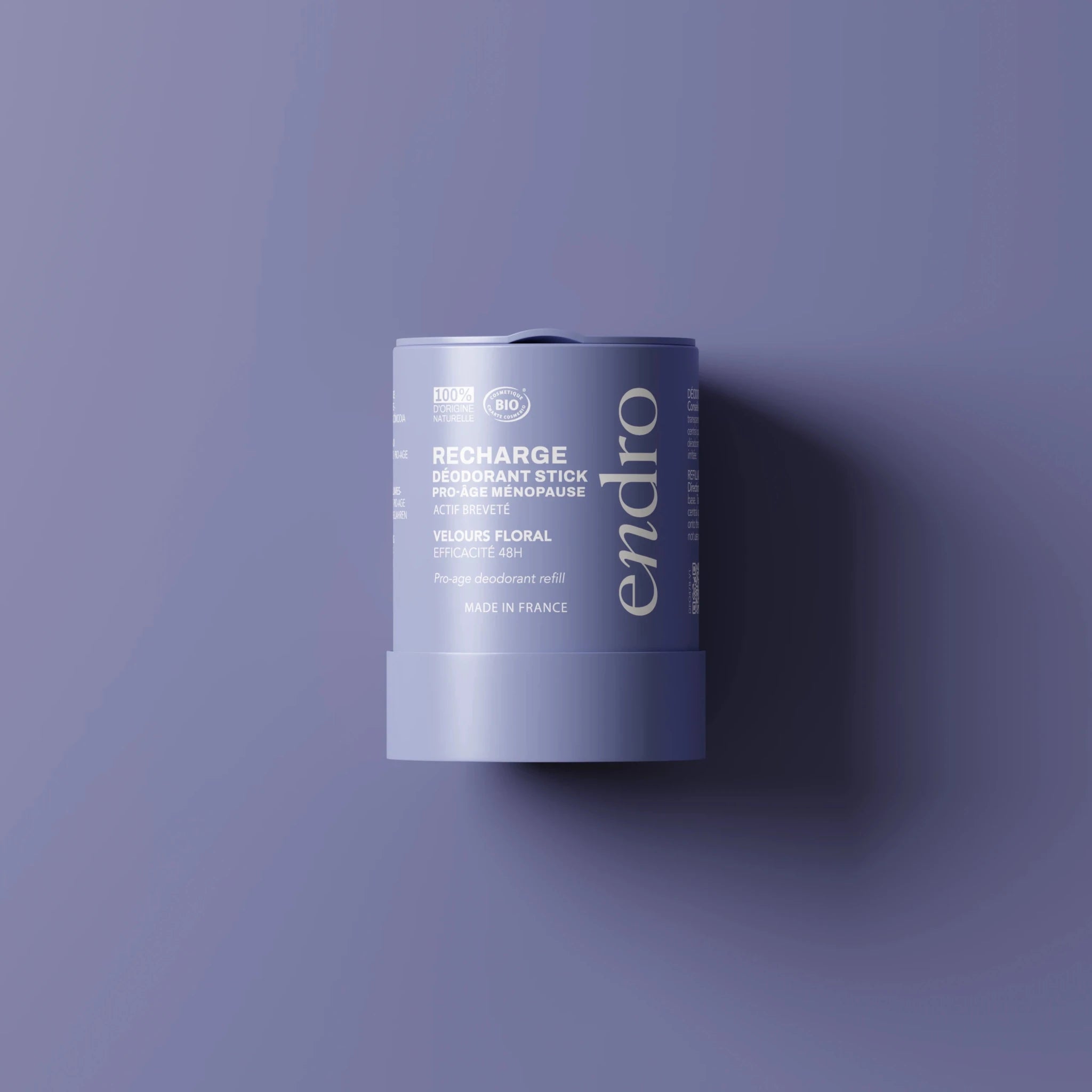 Recharge déodorant stick 48H - Pro - âge ménopause - Endro Cosmetiques