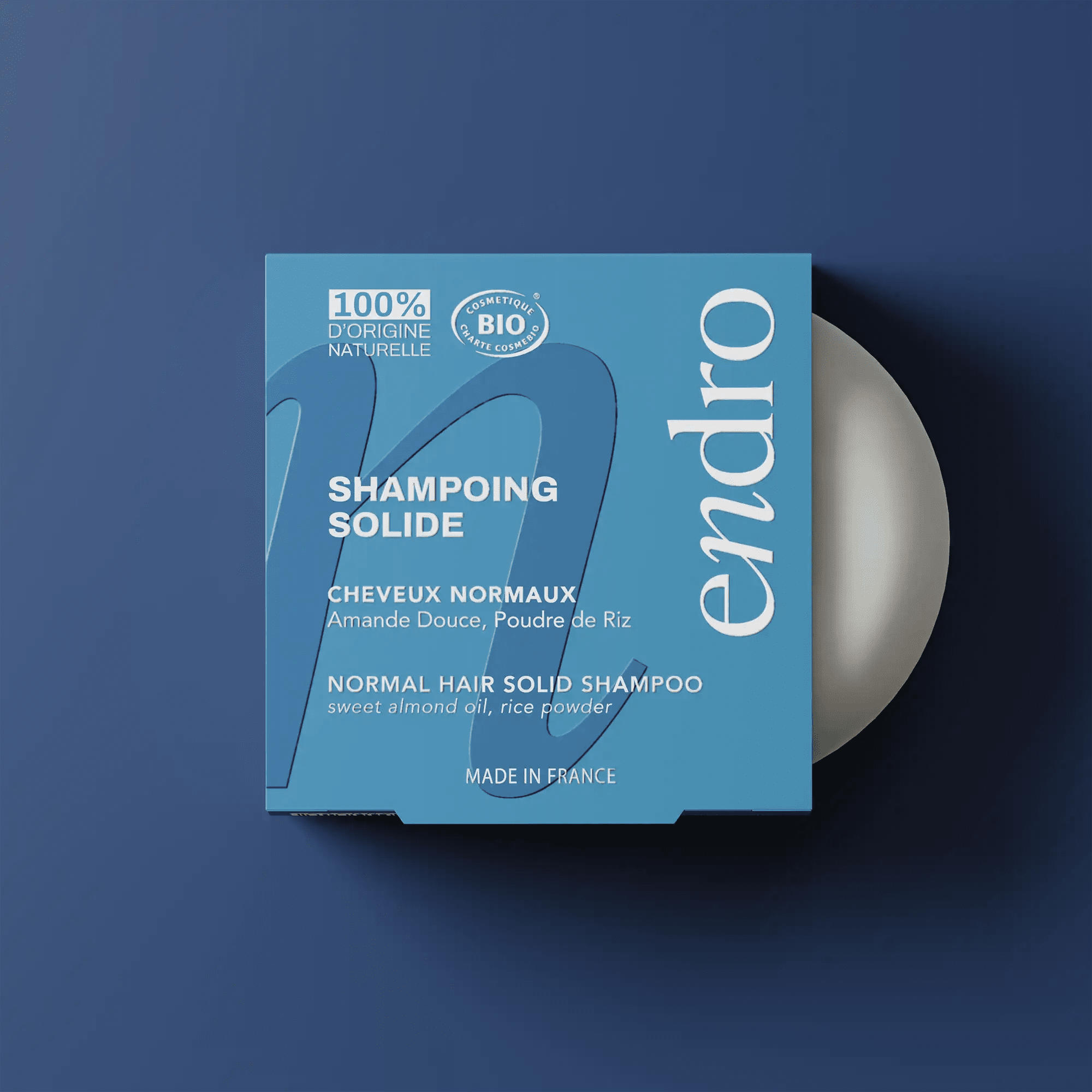 Shampoing Solide - Cheveux Normaux - Endro Cosmetiques