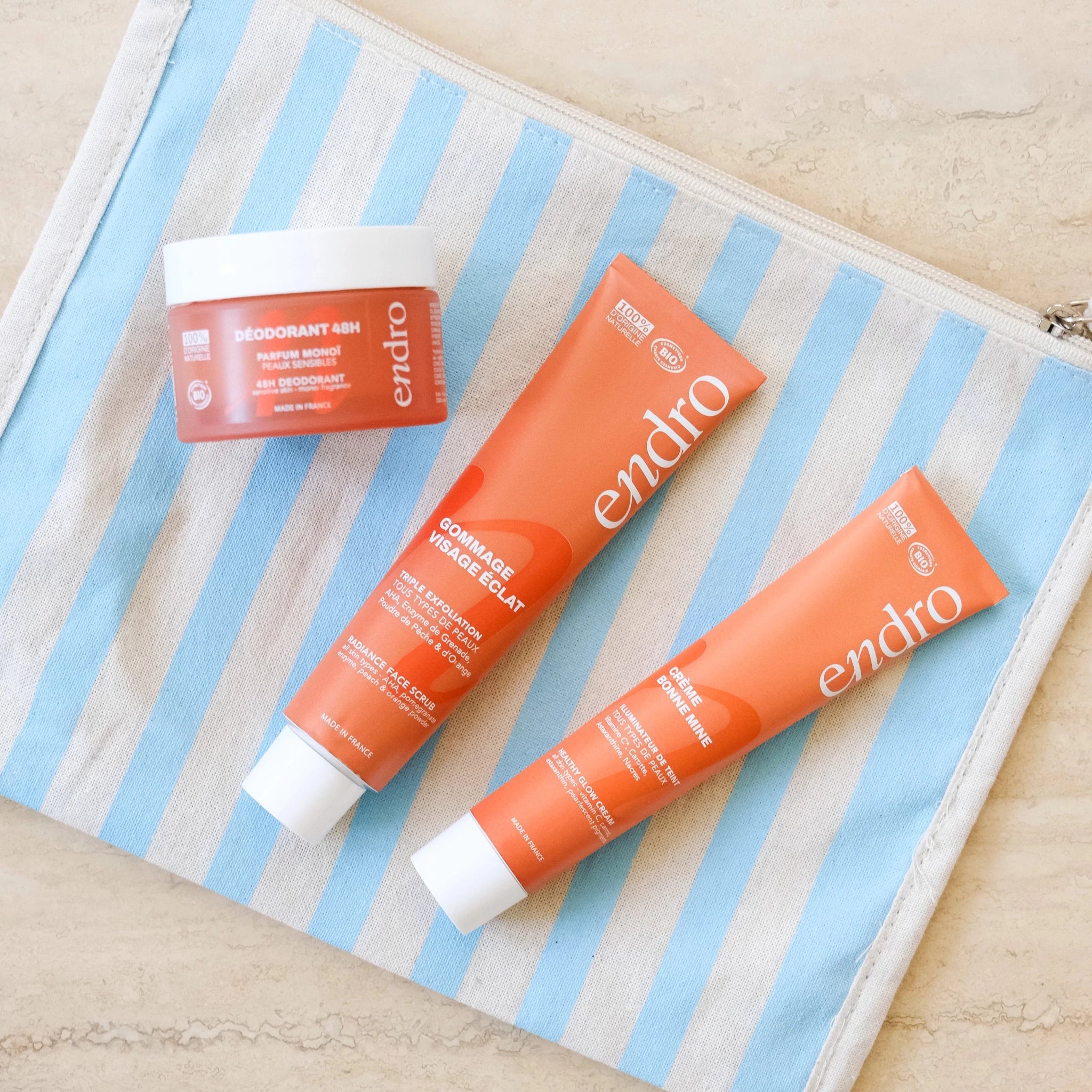 Trousse Estivale - édition limitée Ventes Privées - Endro Cosmetiques