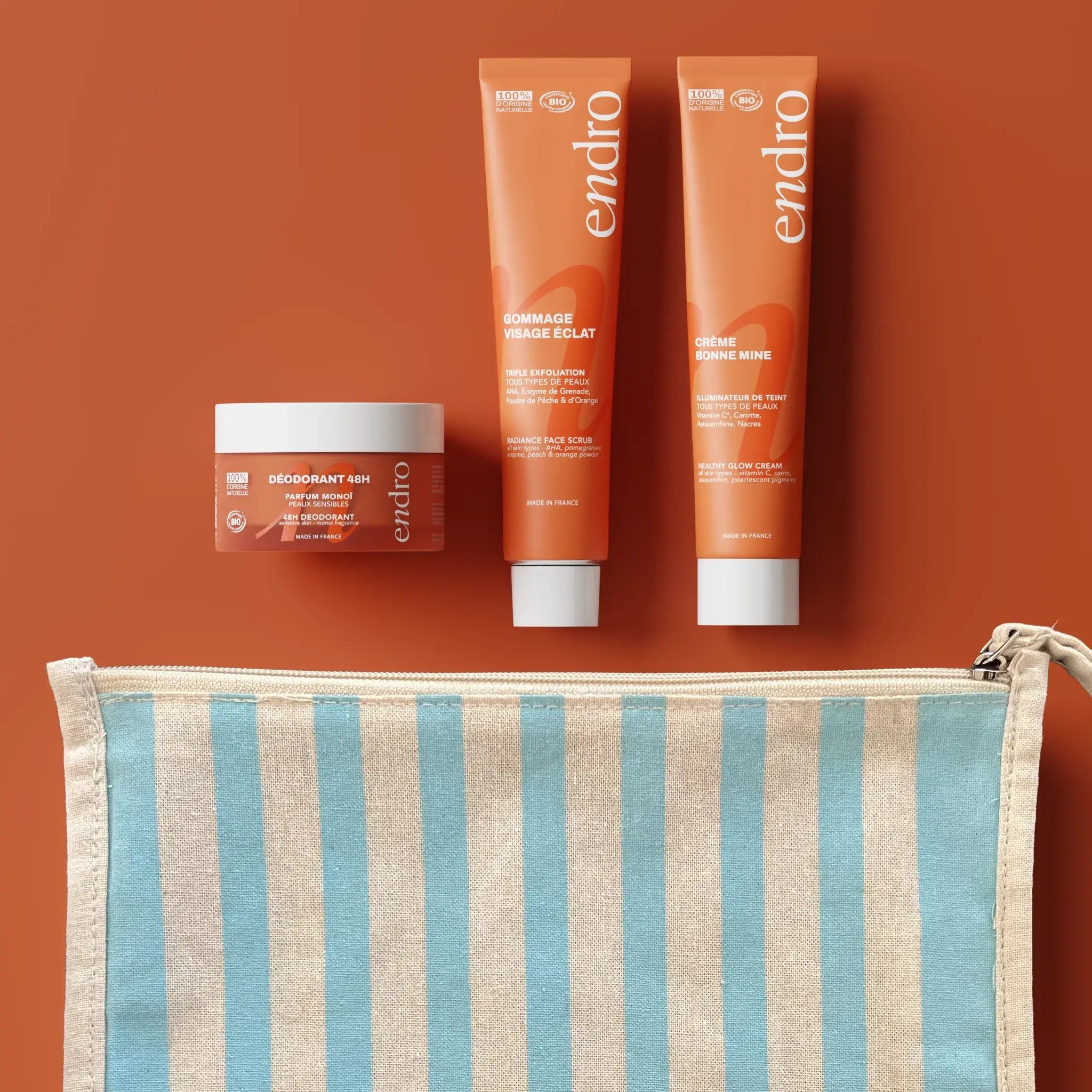 Trousse Estivale - édition limitée Ventes Privées - Endro Cosmetiques