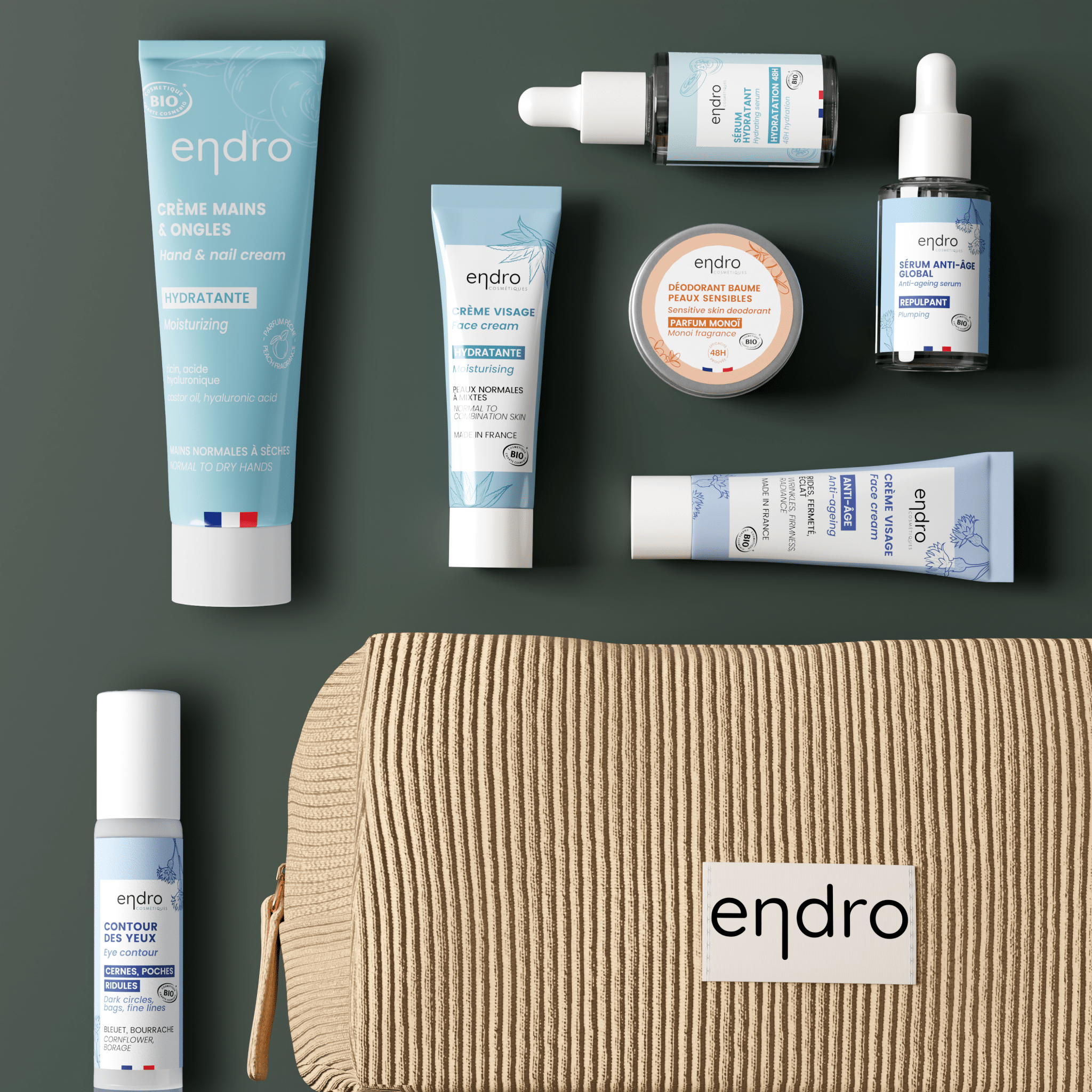 Trousse Indispensables Nostalgiques - Endro Cosmetiques